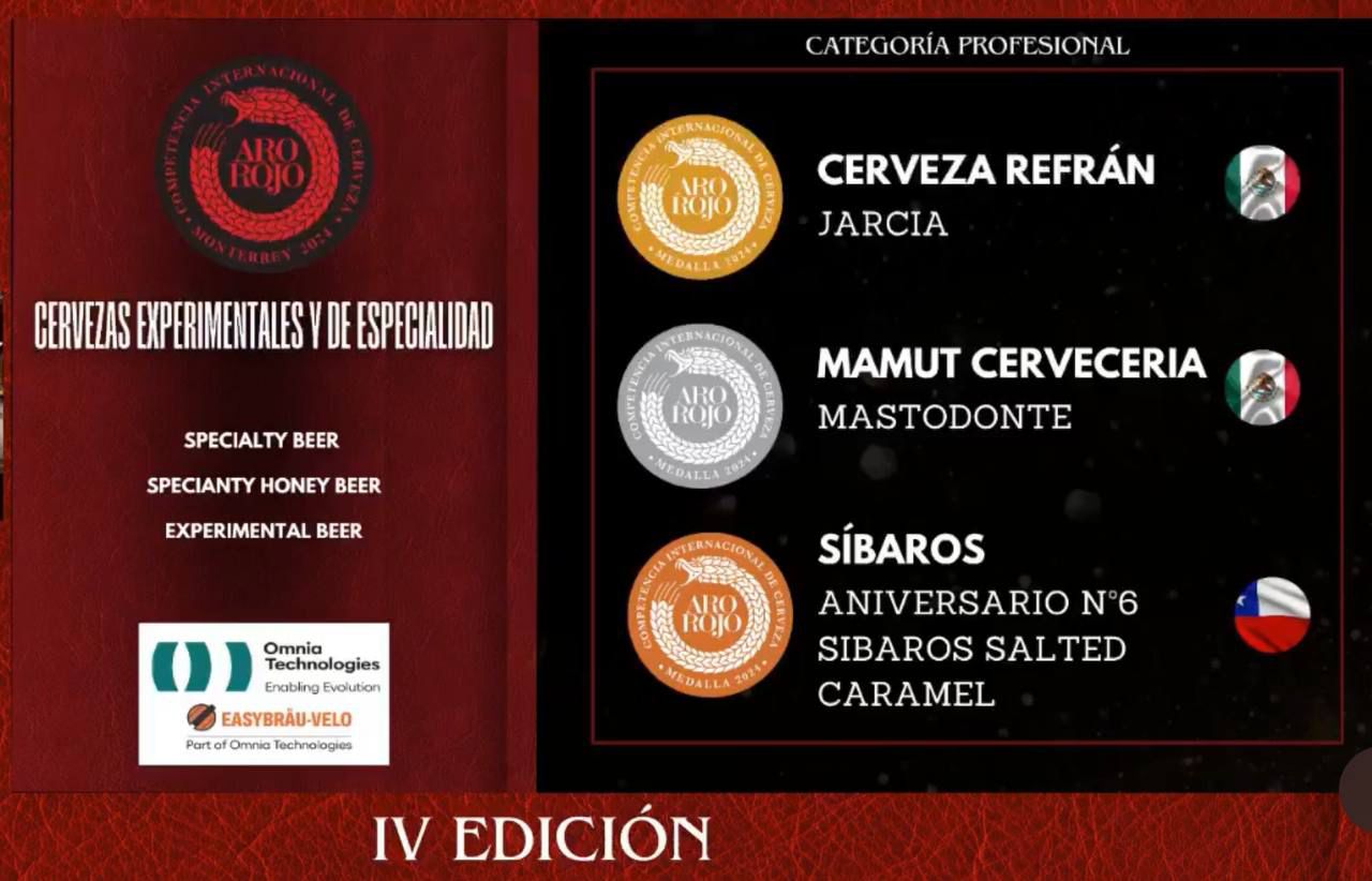 Cerveza Refrán en Aro Rojo