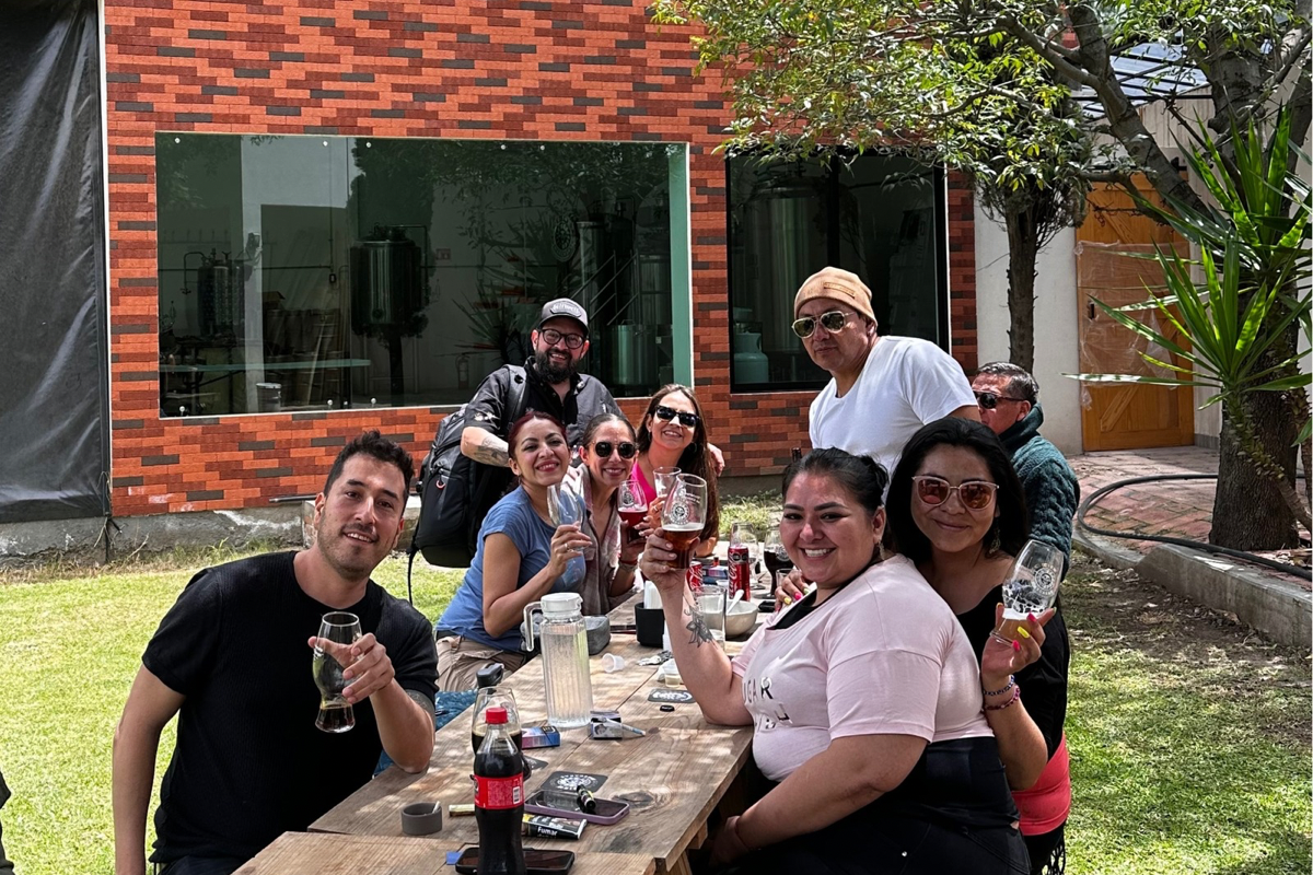 primer taproom en Teotihuacan