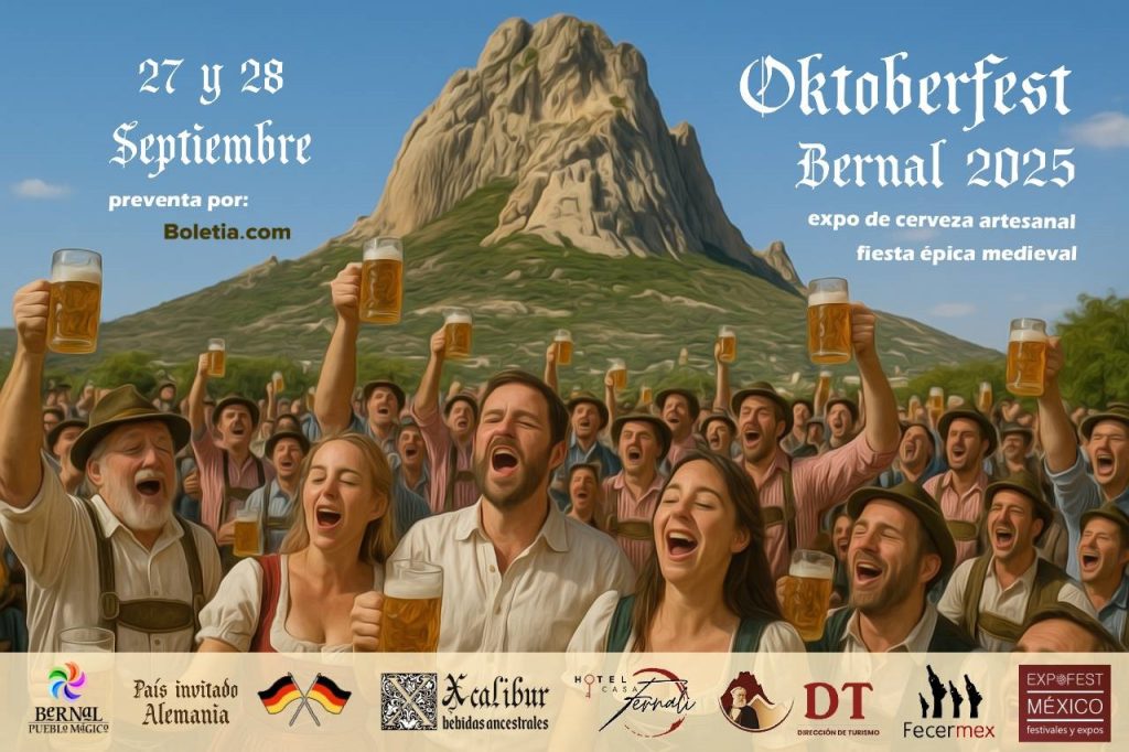 Oktoberfest a Peña de Bernal